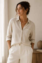 Camisa de Lino Esencial