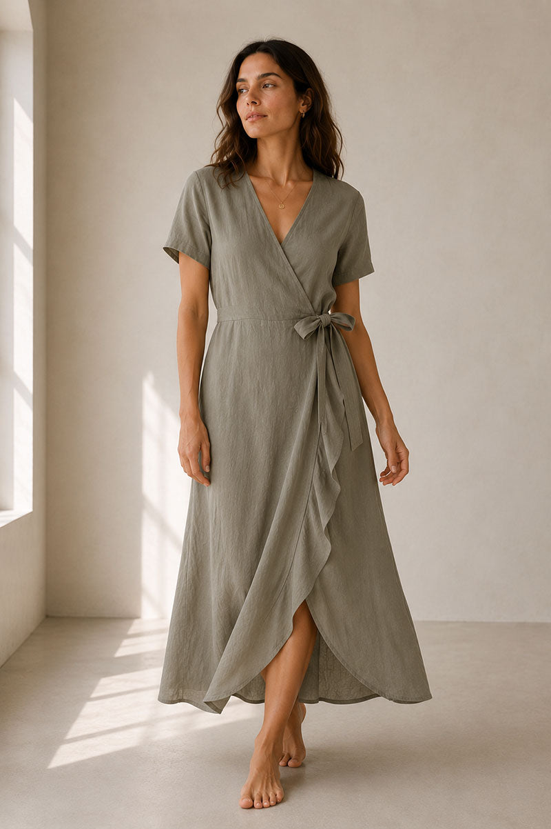 Vestido Cruzado Amelia